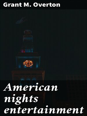cover image of American nights entertainment